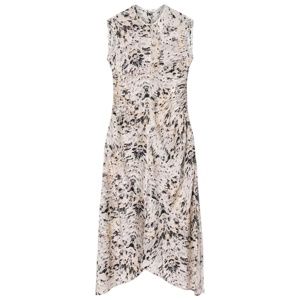 AllSaints Noor Asymmetric Sleeveless Maxi Dress